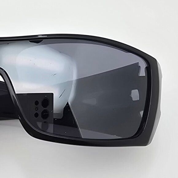 Oakley OO9101-01 Batwolf Black Ink Frame Black Iridium Lens Shield Sunglasses - Picture 14 of 15